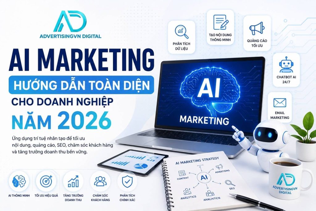AI Marketing Hướng dẫn toàn diện cho doanh nghiệp năm 2026