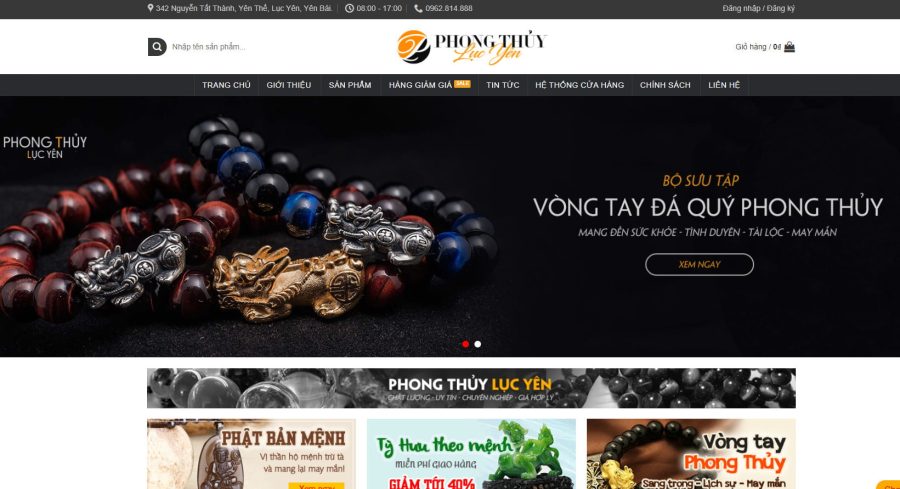 Theme wordpress ban do phong thuy