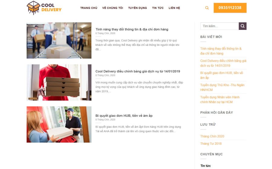 Theme wordpress logistic2