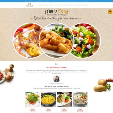 Theme wordpress nhà hàng đẹp nhất 2021