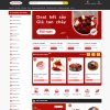 Mẫu thiết kế website bán bánh ngọt , bánh kem đẹp 2 cake