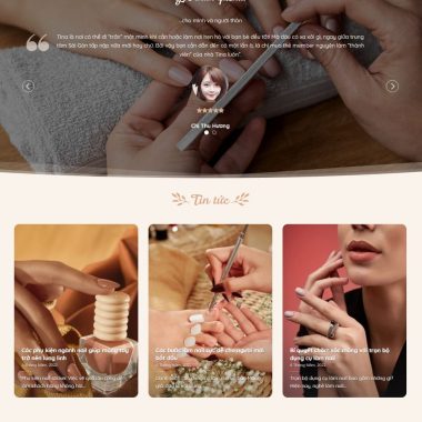 mau theme wordpress dich vu nail noi bat