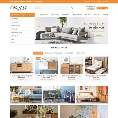 Theme wordpress bán nội thất