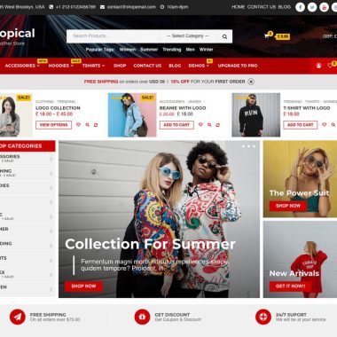 Shopical-theme wordpress free dành cho bán hàng