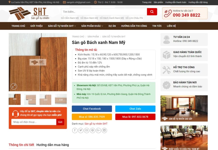 theme wordpress ban san go 02