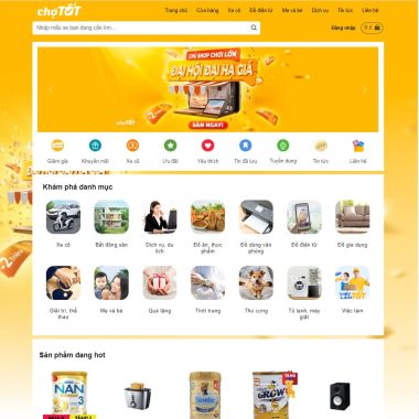 Theme wordpress chợ tốt