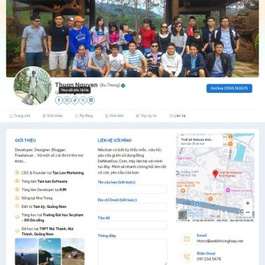 theme wordpress facebook