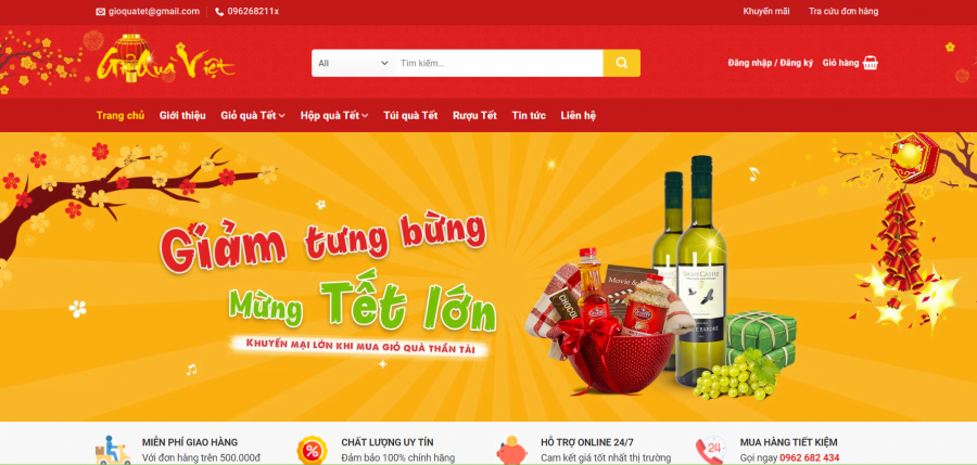 theme wordpress gioi thieu san pham