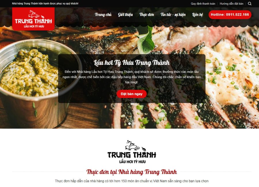 theme wordpress nha hang