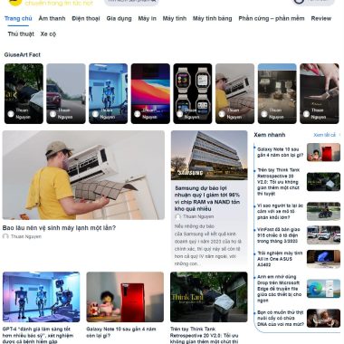 Theme wordpress tin tức giống tinh tế