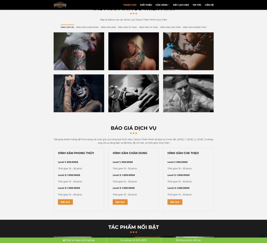 theme wordpress xam hinh