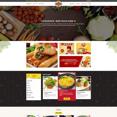 Theme wordpress nhà hàng đẹp