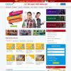 theme wordpress trung tâm anh văn