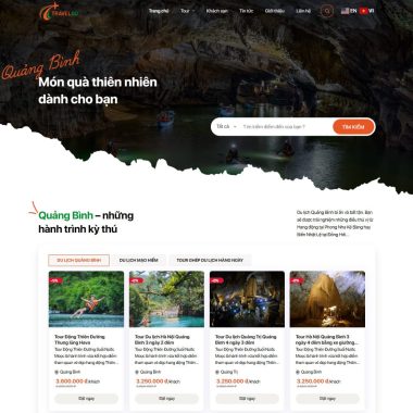 Mẫu thiết kế website du lịch cao cấp 27