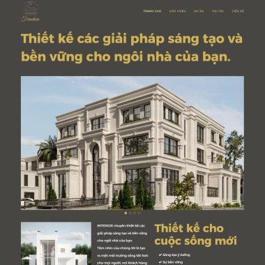 Mẫu thiết kế website nội thất 42