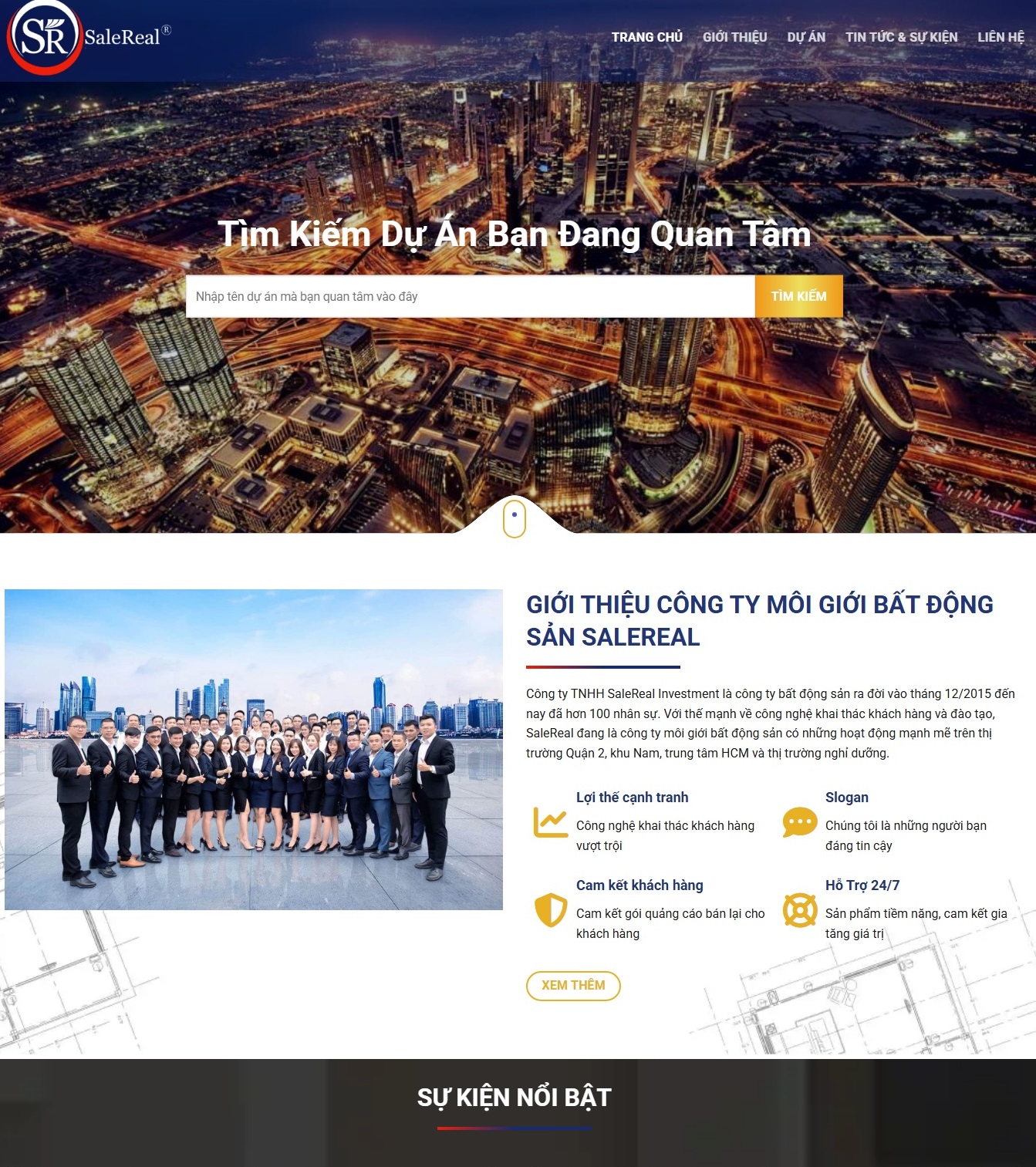 Mẫu Thiết Kế Website Bất Động 073 Chuẩn SEO Chuyên Nghiệp 1 Mẫu Thiết Kế Website bất động 073