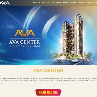 Mẫu Thiết Kế Website bất động sản 70