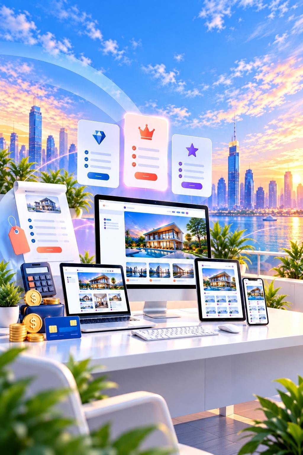 Bảng giá và các gói dịch vụ thiết kế website tại AdvertisingVN