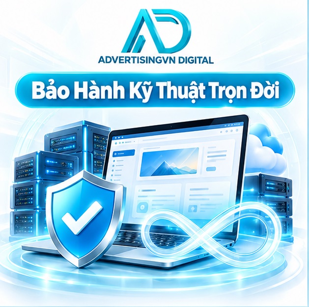 bảo hành kỹ thuật website trọn đời