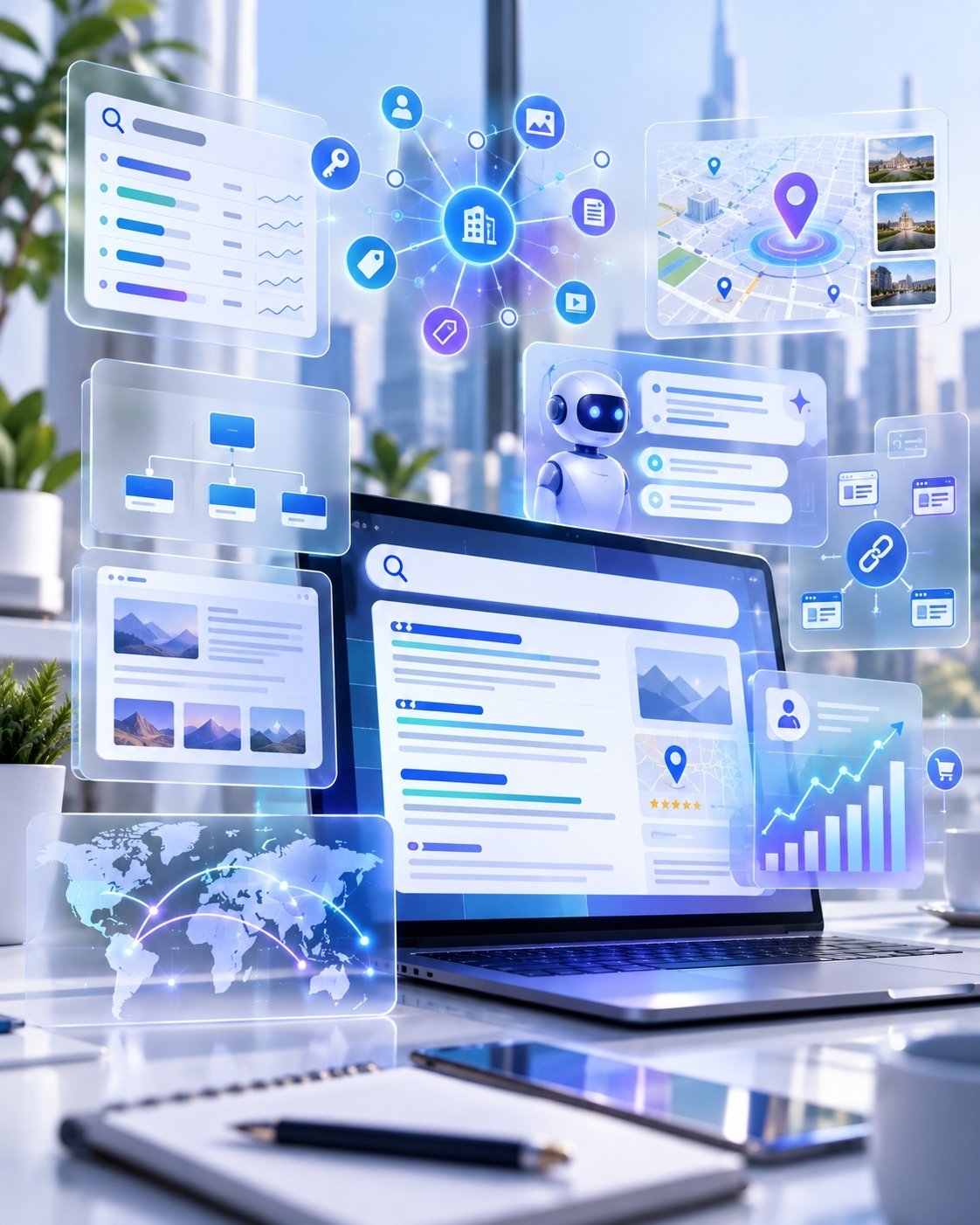 Các hạng mục triển khai SEO website tại AdvertisingVN
